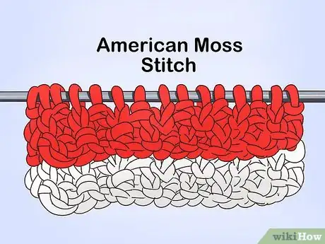 Imagen titulada Knit the Moss or Seed Stitch Step 10