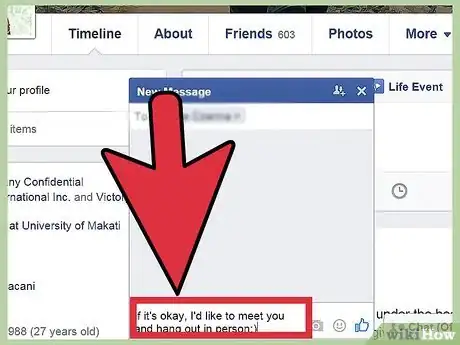 Imagen titulada Start a Conversation with a Girl on Facebook Step 16