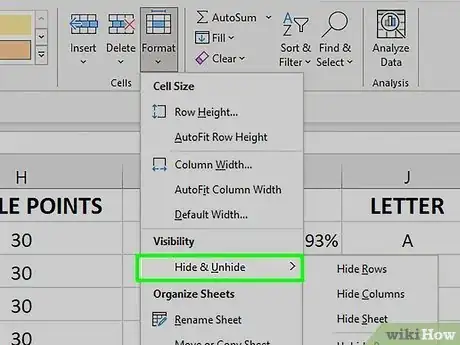 Imagen titulada Unhide Columns in Excel Step 15