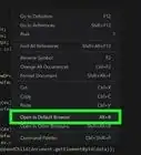 ejecutar un archivo HTML en Visual Studio Code