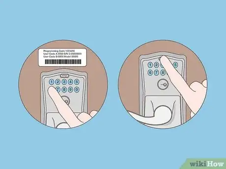 Imagen titulada Change Code on Schlage Lock Step 2
