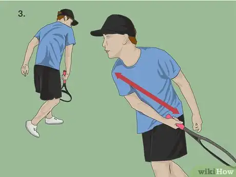 Imagen titulada Hit a Flat Serve in Tennis Step 09