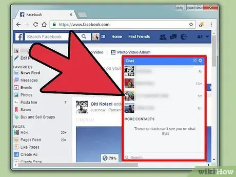 Imagen titulada Turn Off Chat on Facebook Step 7