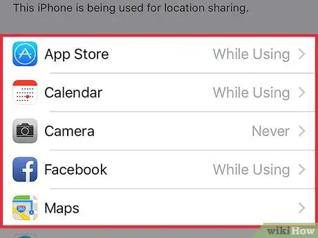 Imagen titulada Turn Off Location Services on an iPhone Step 8