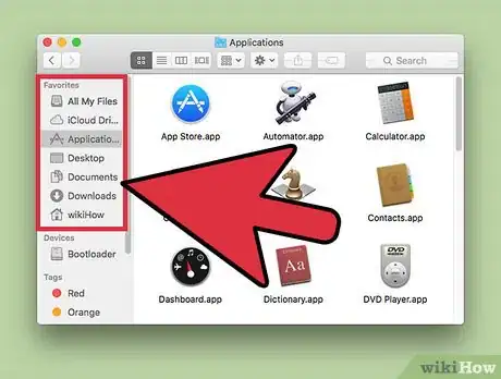 Imagen titulada Add and Remove a Program Icon From the Dock of a Mac Computer Step 1