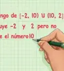 hallar el dominio y el rango de una función