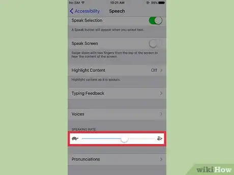 Imagen titulada Change Siri's Speaking Rate on an iPhone Step 6