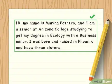 Imagen titulada Write a Speech About Yourself Step 6