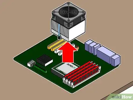 Imagen titulada Install a CPU Cooler in an AMD Motherboard Step 4