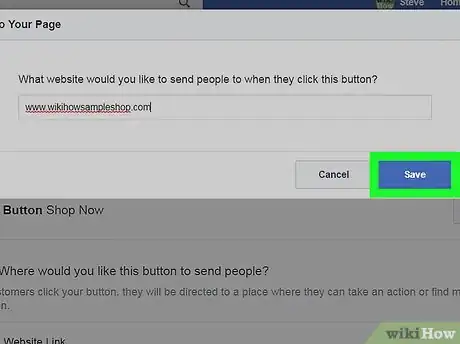 Imagen titulada Add a Shop Now Button on Facebook on PC or Mac Step 10