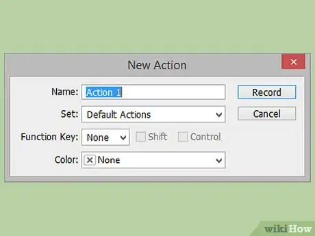 Imagen titulada Create an Action in Photoshop Step 3