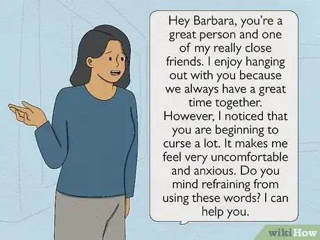 Imagen titulada Make a Friend Stop Swearing Step 1