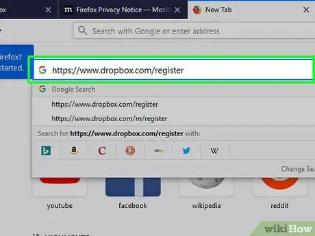 Imagen titulada Start Using Dropbox Step 1