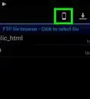 cargar archivos a un servidor FTP