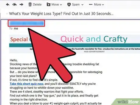 Imagen titulada Report a Spam in Yahoo! Mail Step 5