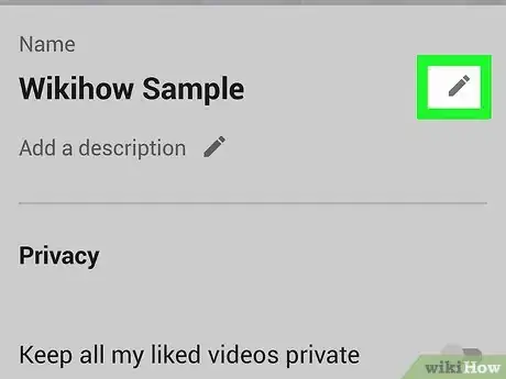 Imagen titulada Change Your Username on YouTube Step 5