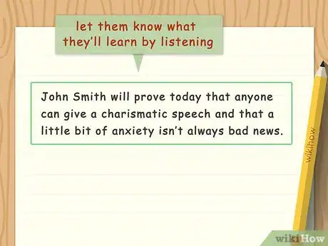 Imagen titulada Introduce a Guest Speaker Step 11