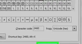 insertar un número dentro de un círculo en Microsoft Word