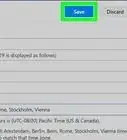 cambiar la zona horaria en Outlook