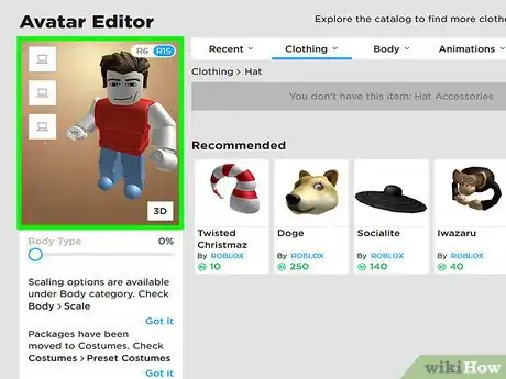 Imagen titulada Make Your Character Look Like a Classic Noob in Roblox Step 3
