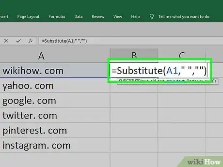 Imagen titulada Remove Spaces Between Characters and Numbers in Excel Step 14