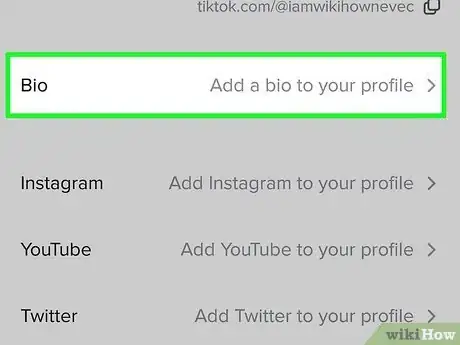 Imagen titulada Edit Your TikTok Profile Step 7