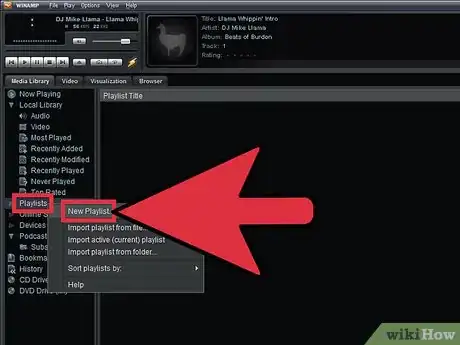 Imagen titulada Create a Playlist in Winamp Step 4