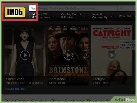 Imagen titulada Add a Film to IMDb Step 1