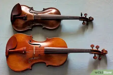 Imagen titulada Distinguish Between Violins and Violas Step 1