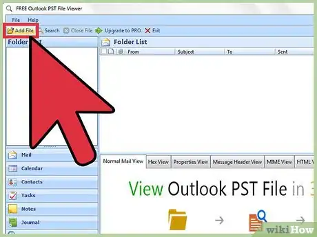 Imagen titulada View a PST File Without Outlook Installed Using with PST File Viewer Step 2