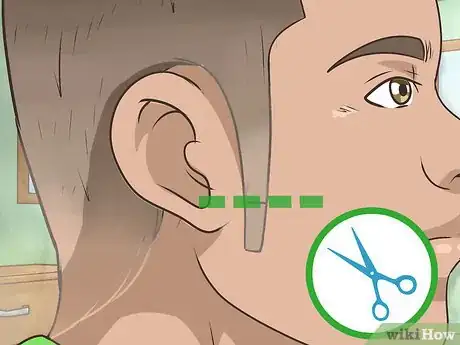 Imagen titulada Cut Sideburns Step 10
