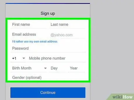 Imagen titulada Verify a Yahoo Account Step 2