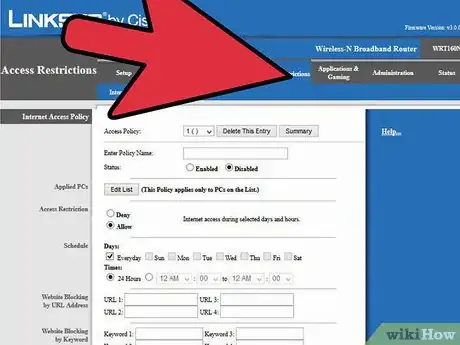 Imagen titulada Configure a Linksys WRT160N Router Step 6
