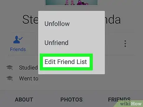 Imagen titulada Edit Close Friends on Facebook on Android Step 6