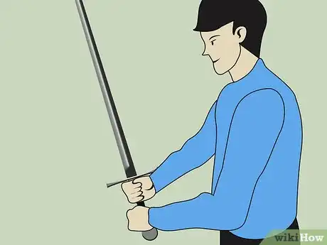 Imagen titulada Use Any Two Handed Sword Step 3
