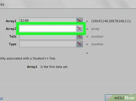 Imagen titulada Do a T Test in Excel on PC or Mac Step 8