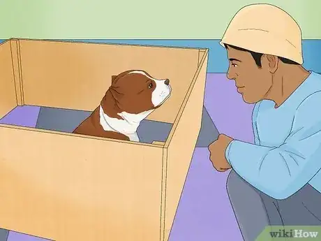 Imagen titulada Handle a Mother Dog Refusing to Stay with Her Puppies Step 1
