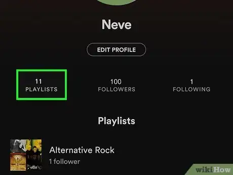 Imagen titulada See Who Follows Your Playlist on Spotify on Android Step 2