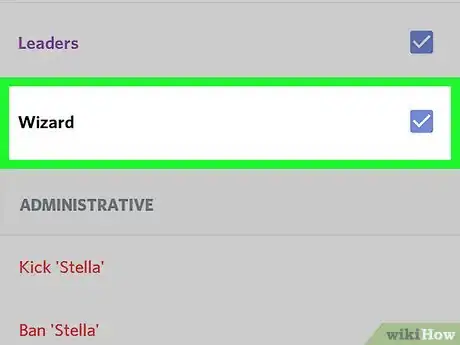 Imagen titulada Assign a Mod in a Discord Server on Android Step 18