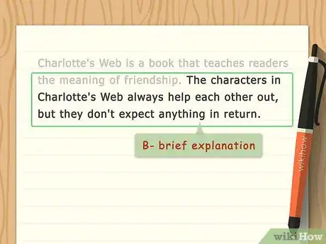 Imagen titulada Write a T‐BEAR Paragraph Step 2