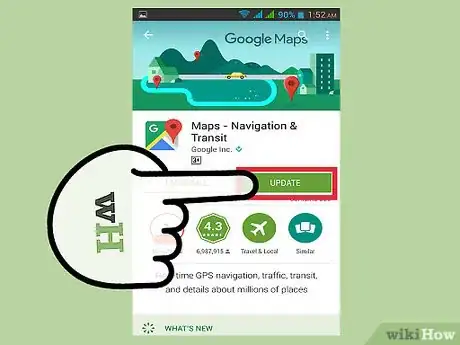 Imagen titulada Update Google Maps on Android Step 5