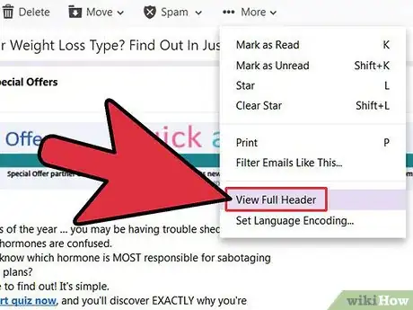 Imagen titulada Report a Spam in Yahoo! Mail Step 6