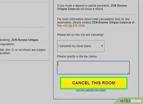 Imagen titulada Cancel a Hotel Reservation on Expedia Step 6