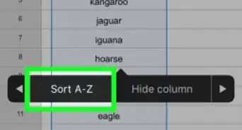 ordenar alfabéticamente en Documentos de Google