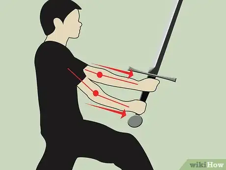 Imagen titulada Use Any Two Handed Sword Step 7
