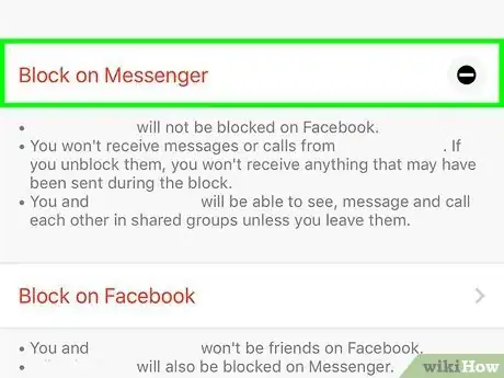 Imagen titulada Delete Messenger Contacts on iPhone or iPad Step 5