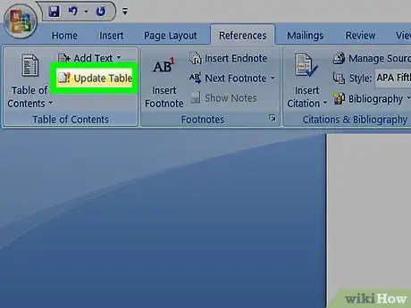 Imagen titulada Create a Table of Contents for a Word Document Step 7
