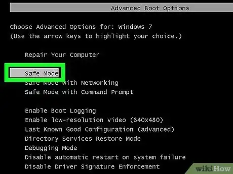 Imagen titulada Start Windows in Safe Mode Step 14