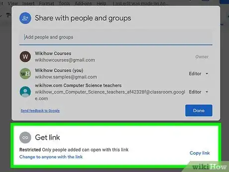 Imagen titulada Share Google Docs Step 9