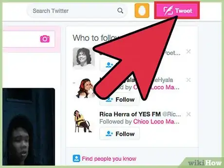 Imagen titulada Be Noticed by Your Idol on Twitter Step 1